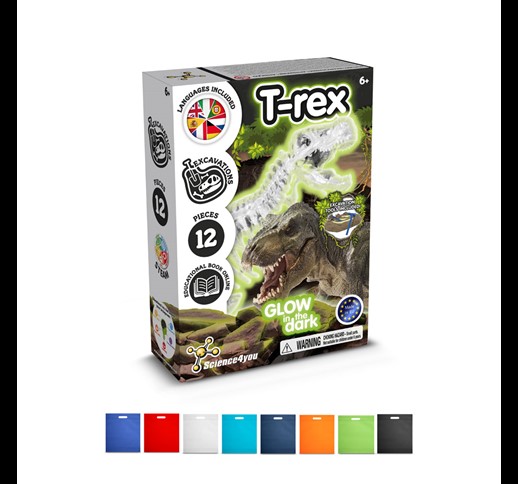Fossil Excavation Kit IV. Educational game supplied with a non-woven gift bag (80 g/m²)