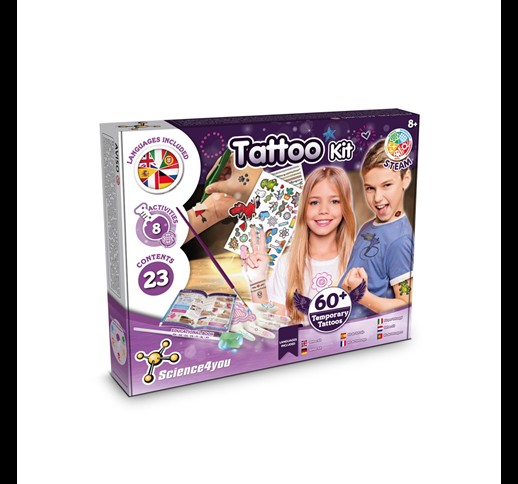 Tattoo Factory Kit I. Educational game for children