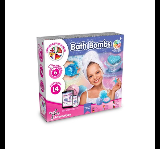 Bath Bombs Kit I. Educational toy for children