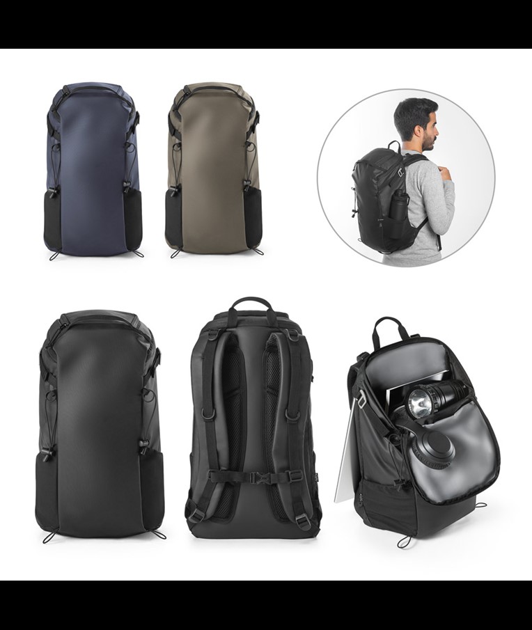 ALASCA. Hiking backpack with waterproof coating
