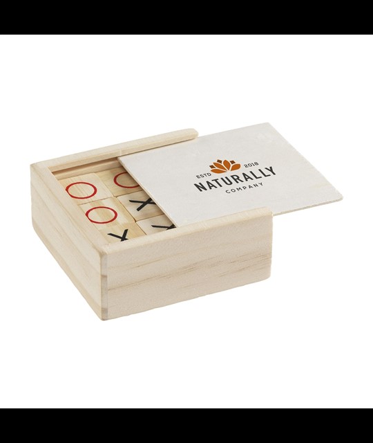 Tic Tac Toe Game Bamboo