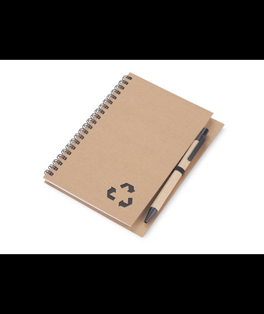 Notebook with pen SERENO