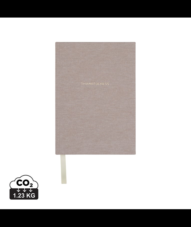 VINGA Thankfulness GRS recycled paper journal