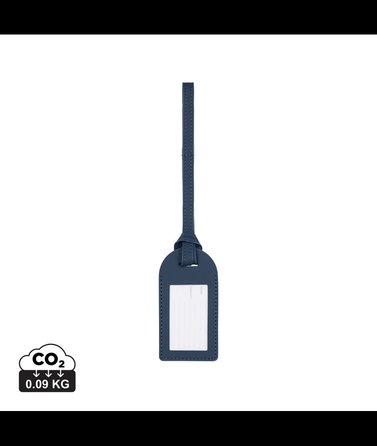 VINGA Baltimore RCS recycled polyester luggage tag