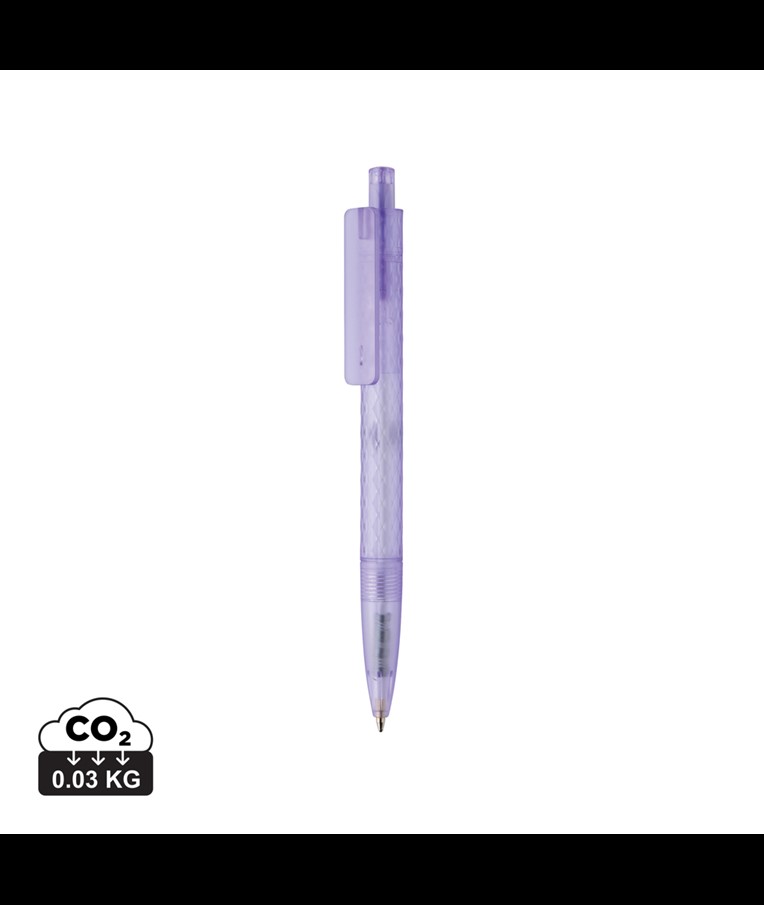X3 GRS recycled PC plastic pen frosted