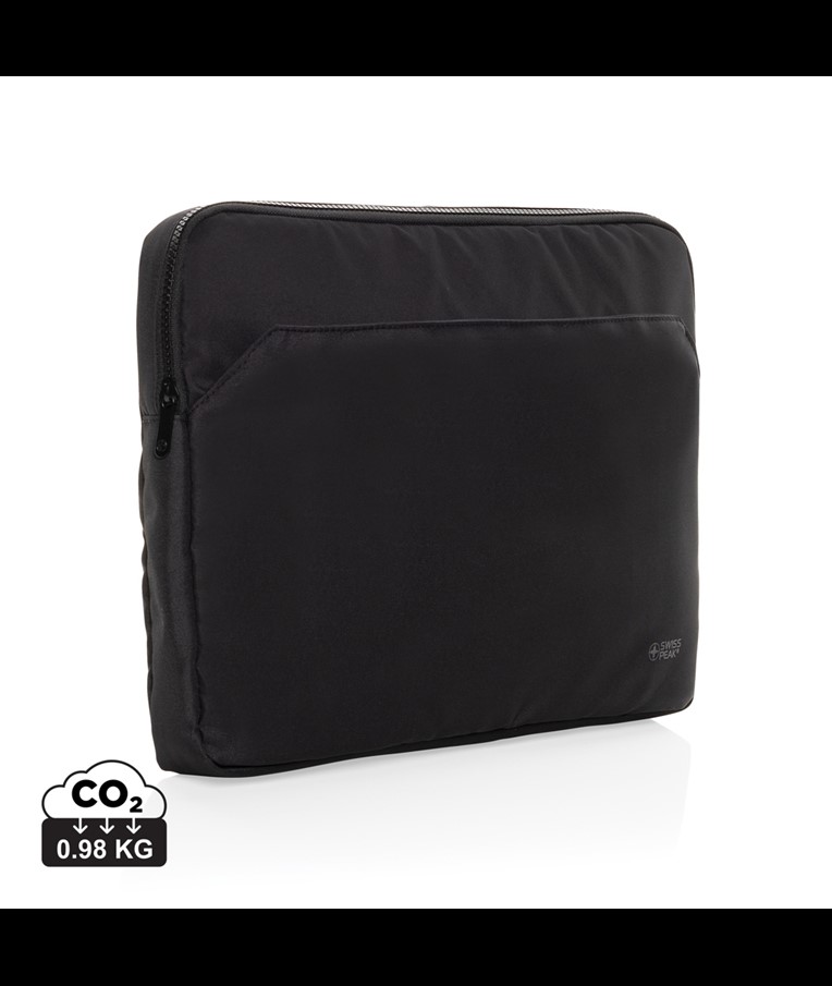 Swiss Peak Aware™ RPET Essential 15.6 inch laptop sleeve
