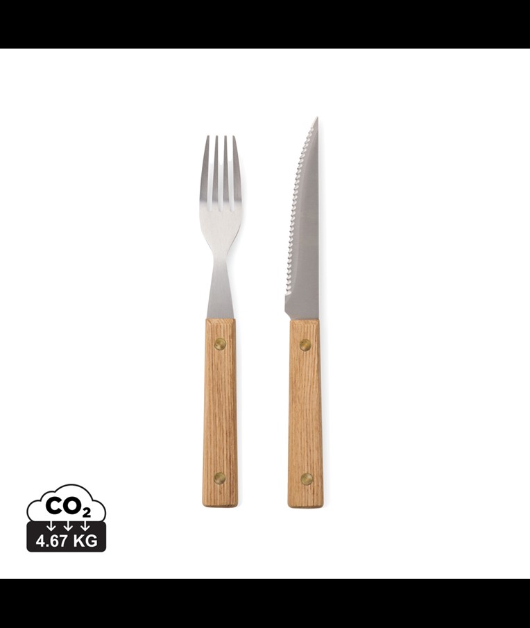 VINGA Paso 8 pcs bbq cutlery set