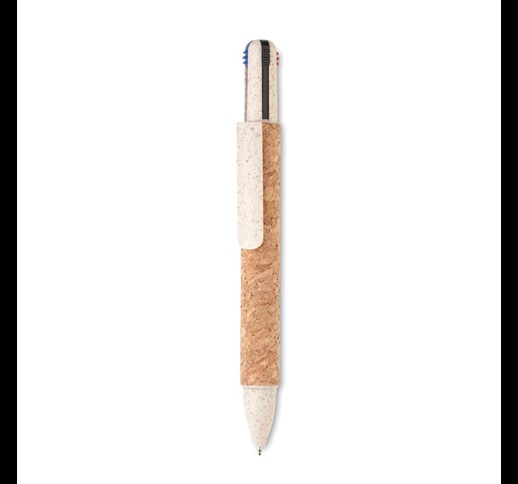 ARBOCHO - Cork 4-colour ink ball pen