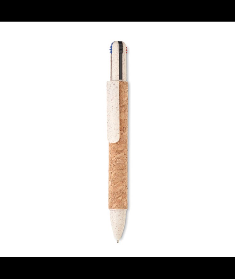 ARBOCHO - Cork 4-colour ink ball pen