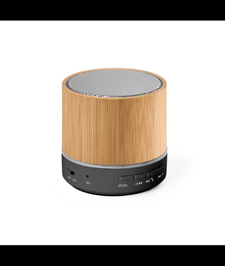 RE-GLASHOW. 3W portable speaker with 4h30m battery life on recycled ABS (100% rABS)