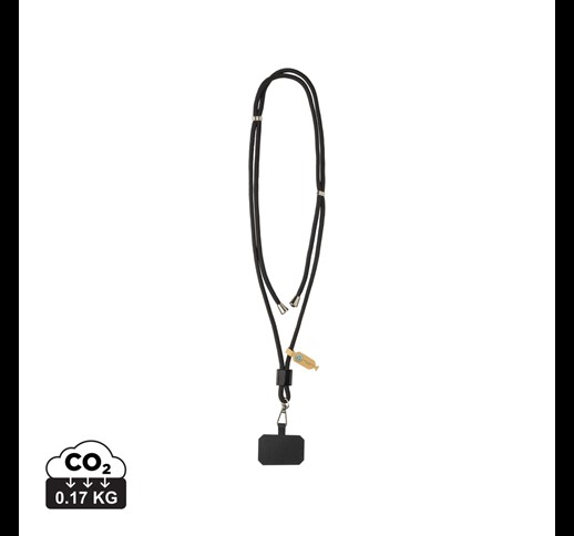 CarryLoop RCS recycled PET adjustable phone holder lanyard