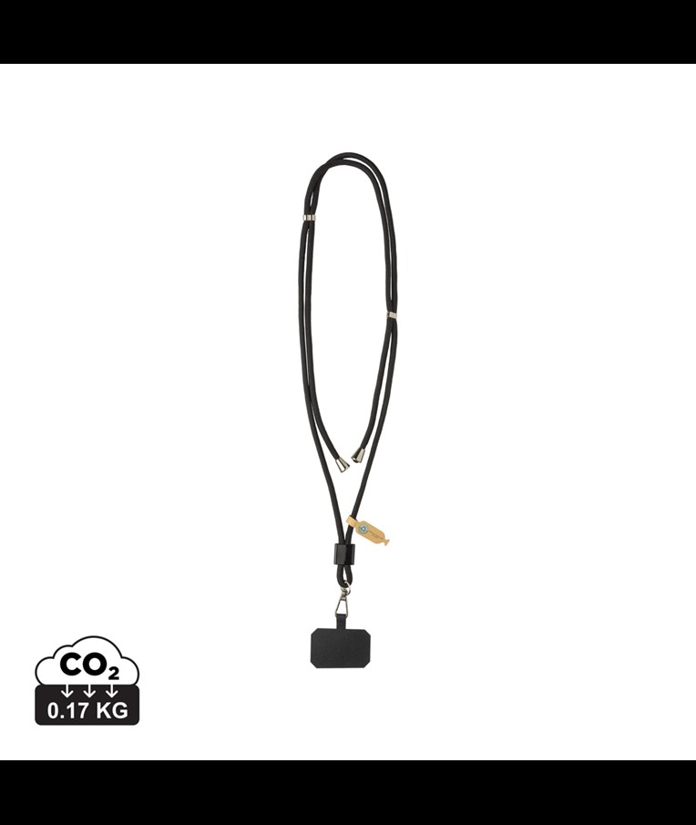 CarryLoop RCS recycled PET adjustable phone holder lanyard