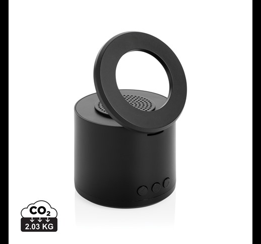 Magpulse RCS recycled plastic 3W speaker w/magnetic holder