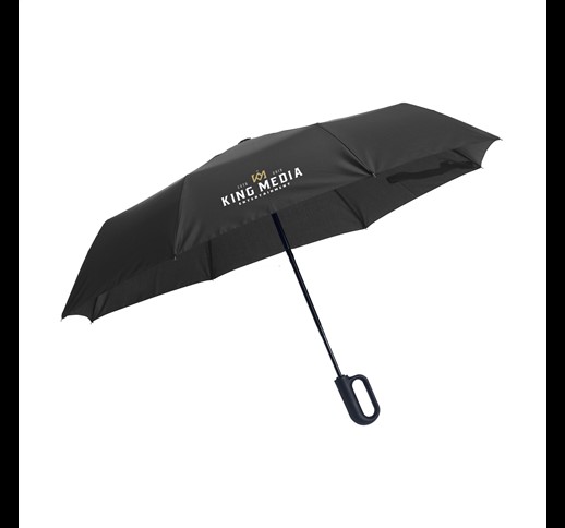 Carabiner RCS RPET foldable umbrella 21 inch