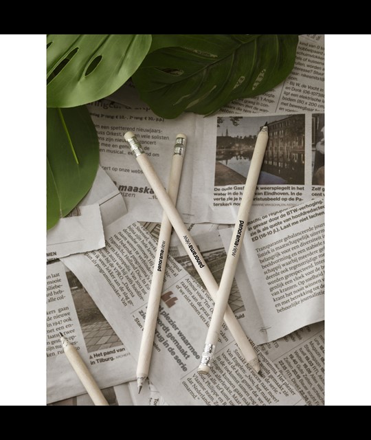 Recycled Newspaper Pencil