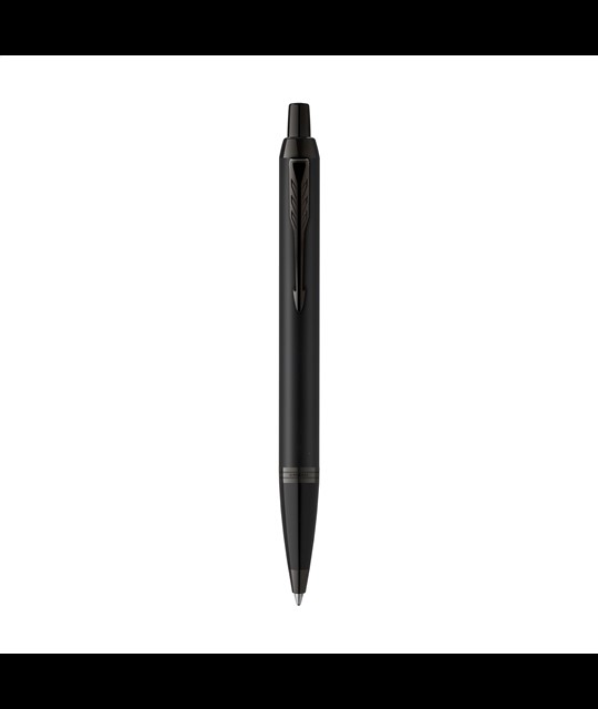 Parker IM Achromatic Ballpoint Pen - Blue Ink