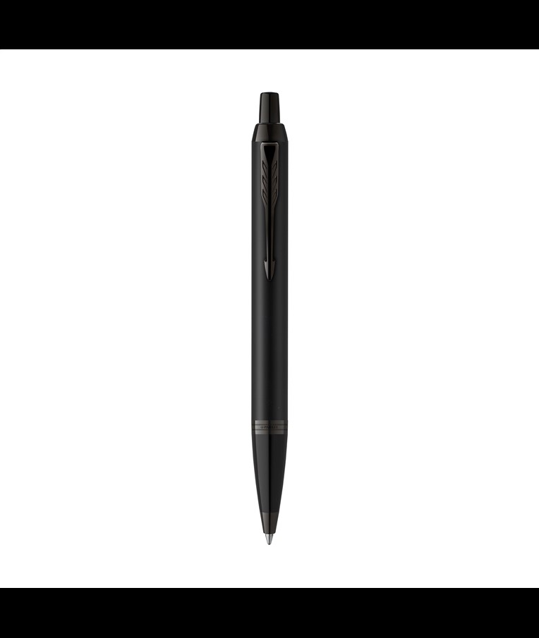 Parker IM Achromatic Ballpoint Pen - Blue Ink