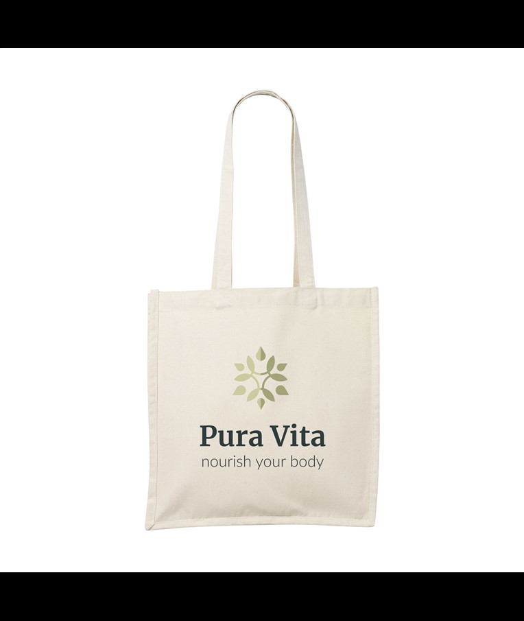 Canvas Shopper long handles (270 g/mÂ˛)