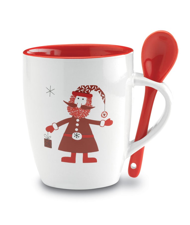 CLAUS - Mug with spoon