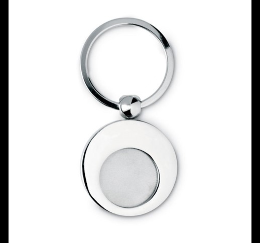 EURING - Metal key ring with token