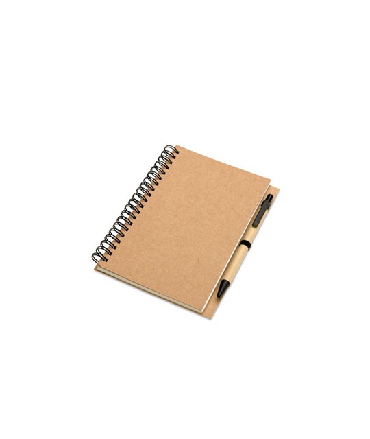 BLOQUERO - B6 Recycled notebook with pen