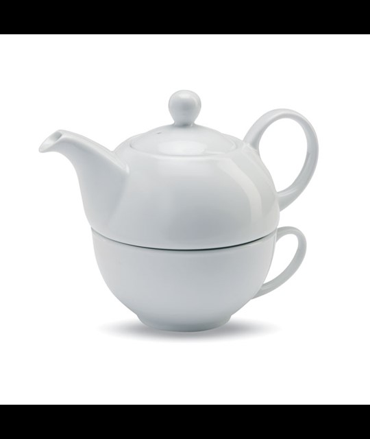 TEA TIME - Teapot and cup set 400 ml