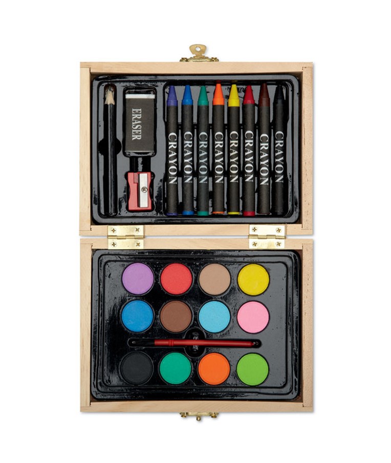 BEAU - Painting set in wooden box