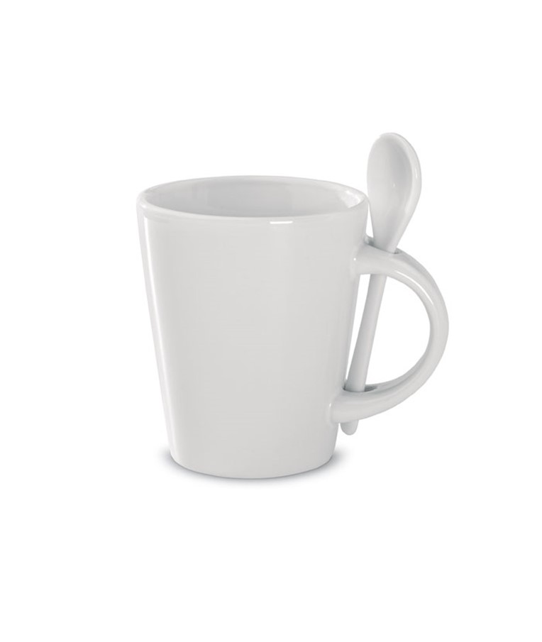 SUBLIMKONIK - Sublimation mug with spoon