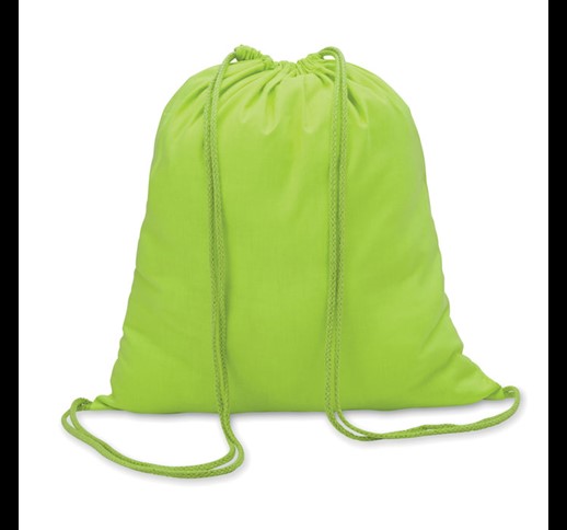 COLORED - bombažna vrečka z vrvico 
