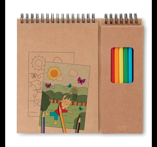COLOPAD - Colouring set with notepad