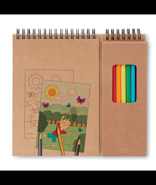 COLOPAD - Colouring set with notepad