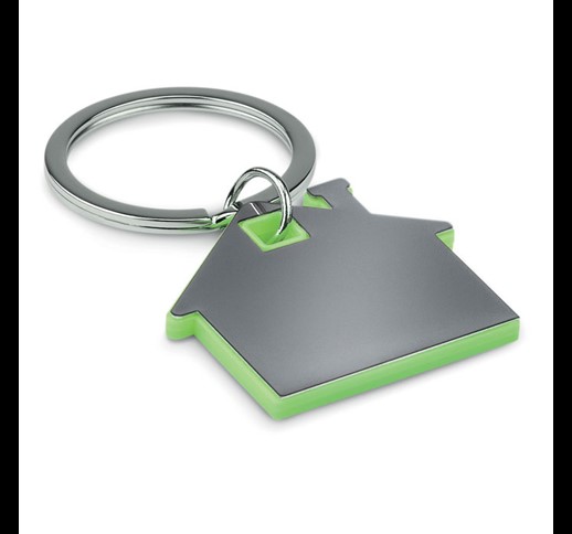 IMBA - House shape plastic key ring