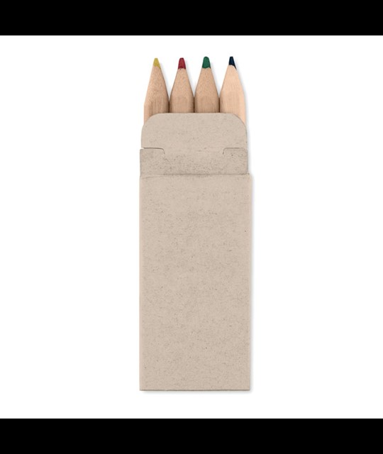 PETIT ABIGAIL - 4 mini coloured pencils