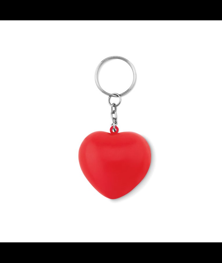 LOVY RING - Key ring with PU heart
