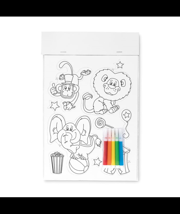 MAGCOLOUR - Colouring magnetic stickers