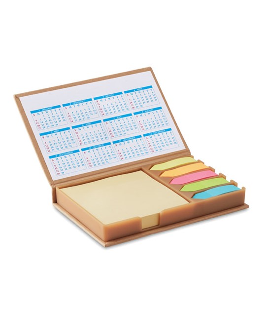 MEMOCALENDAR - Desk memo set with calendar