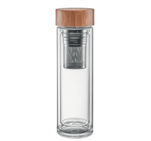 BATUMI GLASS - Steklenica z dvojno steno 420 ml