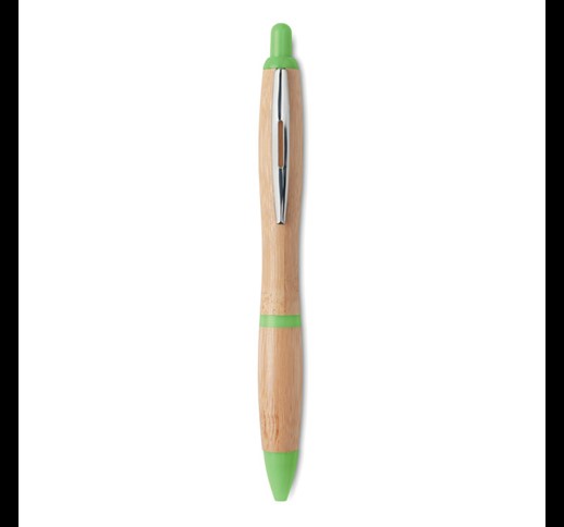 RIO BAMBOO - Ball pen in ABS and bamboo