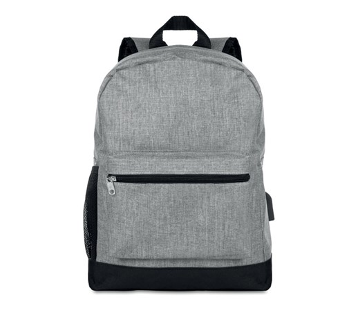 BAPAL TONE - 600D 2 tone polyester backpack
