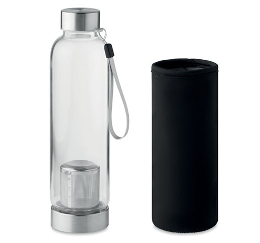 UTAH TEA - Single wall glass bottle 500ml
