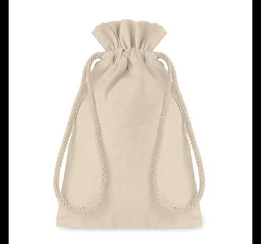 TASKE SMALL - Small Cotton draw cord bag