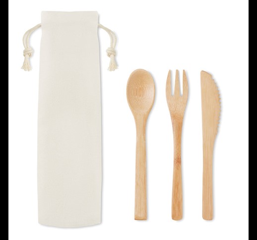 SETBOO - Bamboo cutlery set