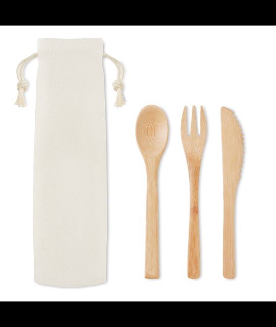 SETBOO - Bamboo cutlery set