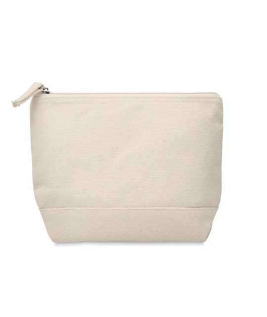 KLEUREN - Bicolour cotton cosmetic bag