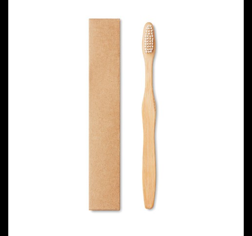 DENTOBRUSH - Bamboo toothbrush in Kraft box