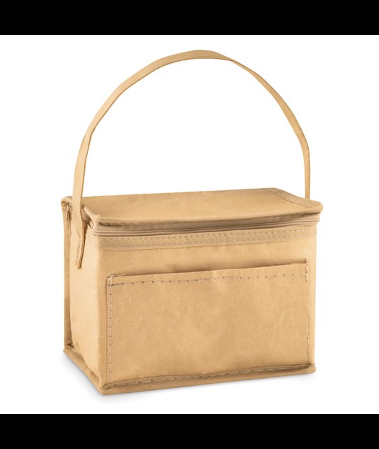 PAPERCOOL - 6 pločevink pletena papirnata hladilna torba