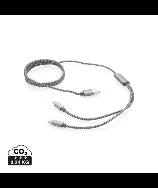 3-v-1 pleten kabel