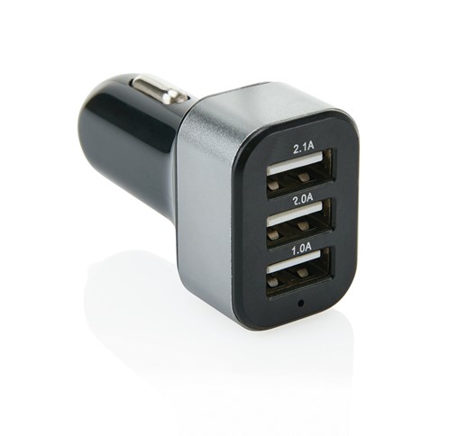 3.1A car charger with 3 USB