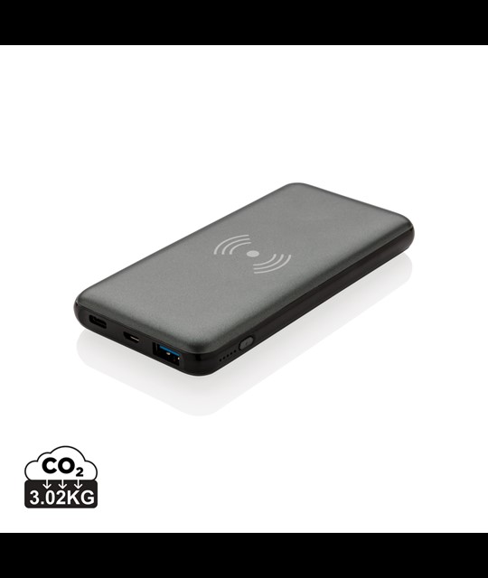 10.000 mAh Fast Charging 10W Wireless Powerbank with PD