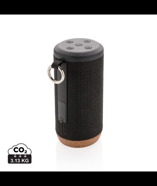 Baia 10W wireless speaker, cork